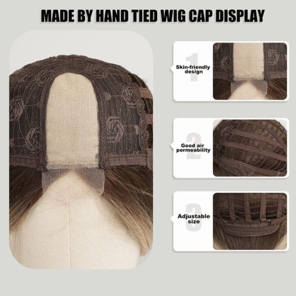 Mixed Blonde Lace Wigs - Picture 3 of 3